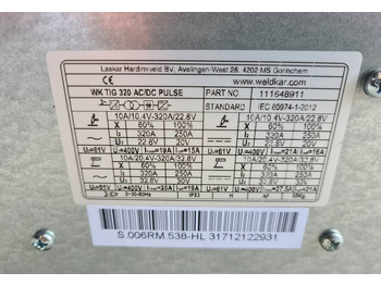 Attrezzatura per saldatura nuovo SpawarkaTig WELDKAR WK 320 AC/DC Puls, 320 A: foto 5