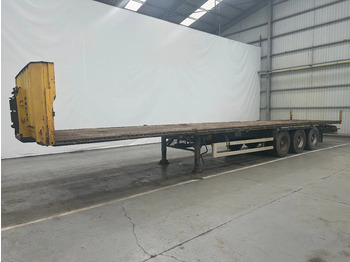 Semirimorchio cassonato/ Pianale Krone SD 27 FREINS TAMBOURS: foto 2