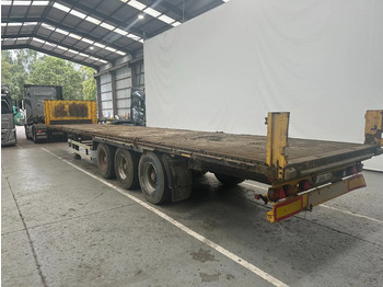 Semirimorchio cassonato/ Pianale Krone SD 27 FREINS TAMBOURS: foto 3