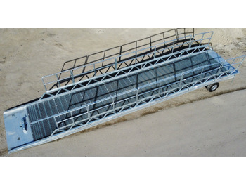Rampa di carico nuovo AZ RAMP-EASY XL-12 FULL GALVA. WIDE Mobil Galvanizate Loading Ramp With Level Off, 12 t Capacity: foto 3