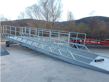 Rampa di carico nuovo AZ RAMP-EASY XL-12 FULL GALVA. WIDE Mobil Galvanizate Loading Ramp With Level Off, 12 t Capacity: foto 4