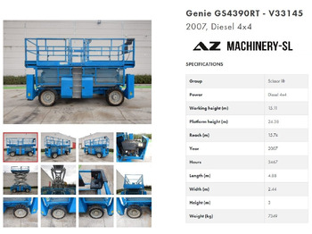 Piattaforma a pantografo GENIE