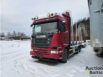 Camion trasporto legname SCANIA R 450