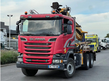 Camion trasporto legname SCANIA R 580
