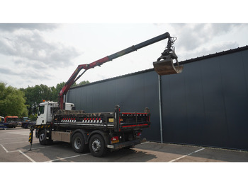 Camion con gru MAN TGM 26.290 TIPPER WITH HMF 1643 Z2 CRANE: foto 3