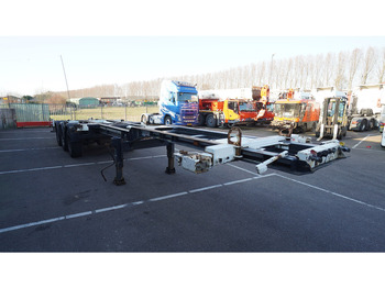 Semirimorchio portacontainer/ Caisse interchangeable Renders 3 AXLE EXTENDABLE CONTAINER TRANSPORT TRAILER: foto 3