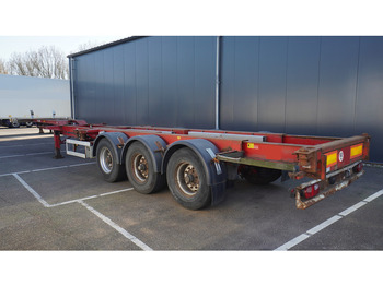 Semirimorchio portacontainer/ Caisse interchangeable Renders 3 AXLE EXTENDABLE CONTAINER TRANSPORT TRAILER: foto 4