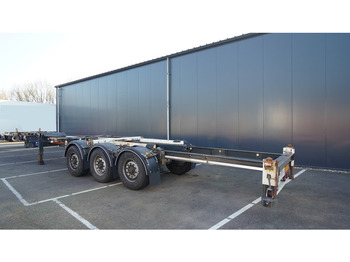 Semirimorchio portacontainer/ Caisse interchangeable Renders 3 AXLE EXTENDABLE CONTAINER TRANSPORT TRAILER: foto 4
