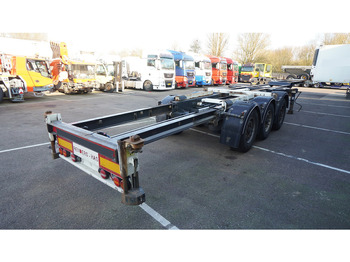 Semirimorchio portacontainer/ Caisse interchangeable Renders 3 AXLE EXTENDABLE CONTAINER TRANSPORT TRAILER: foto 5