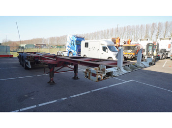 Semirimorchio portacontainer/ Caisse interchangeable Renders 3 AXLE EXTENDABLE CONTAINER TRANSPORT TRAILER: foto 3
