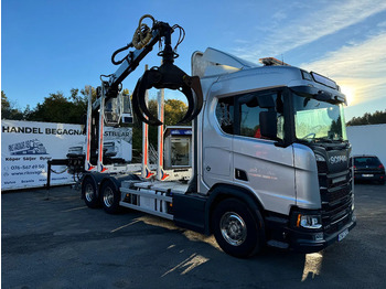 Camion trasporto legname SCANIA R 730