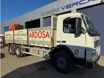 Autocarro con pianale/ Cassone fisso, Camion con gru Volvo FM 10.360 **BELGIAN TRUCK-FULL STEEL-PALFINGER PK16000**: foto 3