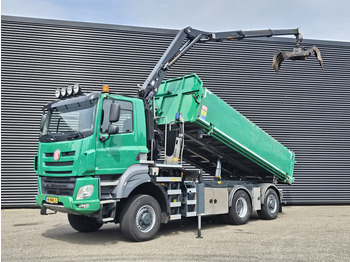 Leasing di Tatra T158/II 6X6 / HMF Z CRANE + 2 SIDE TIPPER Tatra T158/II 6X6 / HMF Z CRANE + 2 SIDE TIPPER: foto 1