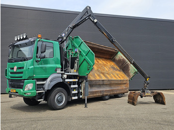 Leasing di Tatra T158/II 6X6 / HMF Z CRANE + 2 SIDE TIPPER Tatra T158/II 6X6 / HMF Z CRANE + 2 SIDE TIPPER: foto 4