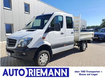 Furgone con cassone fisso, Furgone doppia cabina Mercedes-Benz Sprinter 314 Doka Allrad 4x4 MR 6-Sitze AHK STHZ: foto 1