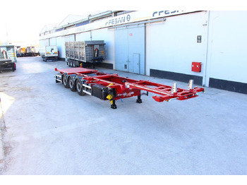Semirimorchio portacontainer/ Caisse interchangeable per il trasporto di container nuovo Fesan CONTAINER CARRIER CHASSIS 20 FEET, 30 FEET, 40 FEET, 40 FEET HC,: foto 3
