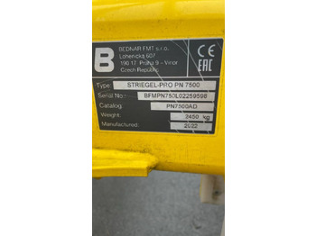 Erpice strigliatore nuovo Bednar Striegel PN 7500: foto 3