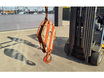 Gru per autocarro Hookblock 12 mm 1 sheave 12 ton: foto 4
