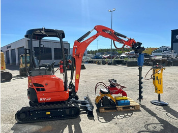 Miniescavatore nuovo Kubota U 17-3 uusi Varustelupaketilla: foto 5 Miniescavatore nuovo Kubota U 17-3 uusi Varustelupaketilla: foto 5