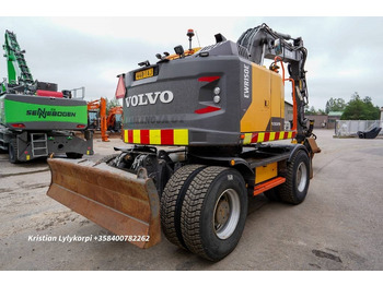 Escavatore gommato Volvo EWR150E PYÖRÄOHJAUS: foto 5