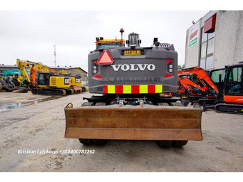 Escavatore gommato Volvo EWR150E PYÖRÄOHJAUS: foto 4