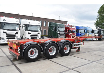 Semirimorchio portacontainer/ Caisse interchangeable Pacton T3-010 - BPW AXLES - DRUM BRAKES - 2 LIFT AXLES - 2 x EXTENDABLE -: foto 2