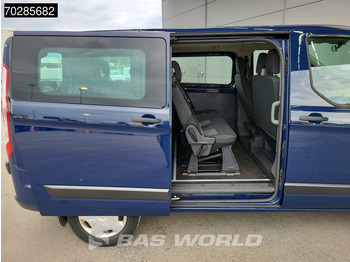 Minibus, Pulmino Ford Transit Custom 130PK Personenvervoer incl. BPM/ex. BTW 9 Persoons Taxi TV LED Airco Cruise Parkeersensoren Euro6 Passenger Transport Kombi Tour: foto 3