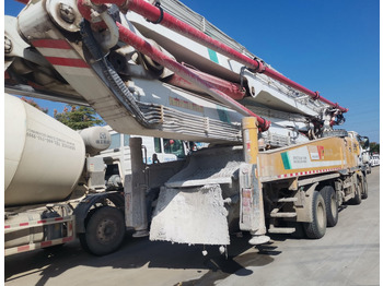 Pompa autocarrata XCMG Factory Second Hand Hydraulic Concrete Pump HB62V 62m Cement Punp Truck For Sale: foto 4
