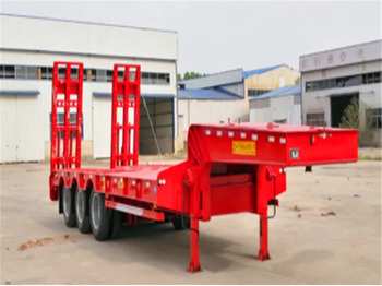 Semirimorchio pianale ribassato XCMG Official 3 Axle 18 Meter Long Truck Trailers 40Ft Low Bed Container Semi Trailer: foto 2