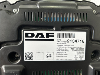 Cruscotto DAF DAF XF 106 CLOCK COUNTER 2134718: foto 3