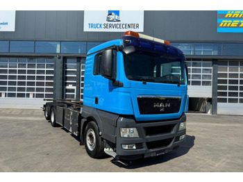 Autocarro portacontainer/ Caisse interchangeable MAN TGX 26.480 6x2 Kompressor: foto 3