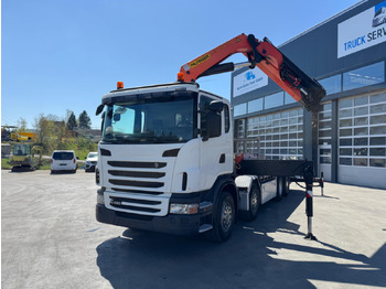 Camion con gru SCANIA G 480