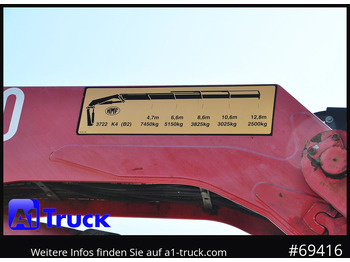 Camion con gru IVECO 420 6x4, HMF3722 Jib Funk Seilwinde,: foto 3