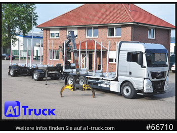 Camion trasporto legname MAN TGX 26.480