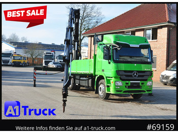 Camion con gru MERCEDES-BENZ Actros 1844