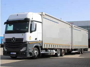 Camion centinato MERCEDES-BENZ Actros 2542