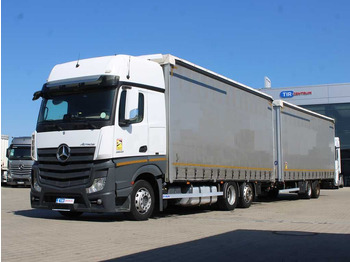 Camion centinato MERCEDES-BENZ Actros 2542