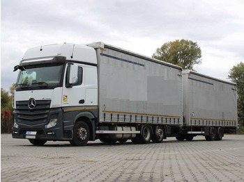 Camion centinato MERCEDES-BENZ Actros 2542