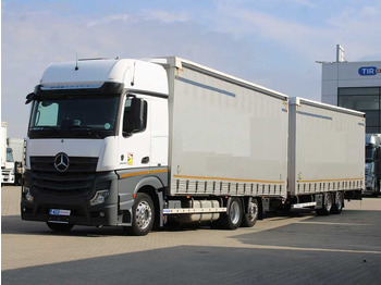 Camion centinato MERCEDES-BENZ Actros 2542