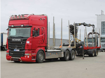 Camion trasporto legname SCANIA R 480