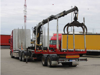 Camion trasporto legname, Camion con gru Scania R 480, HYDRAULIC ARM LHO L120Z(78), 6X4: foto 5