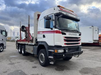 Camion trasporto legname SCANIA G 490