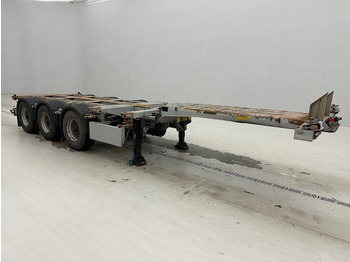 Semirimorchio portacontainer/ Caisse interchangeable Broshuis Polyvalent skelet ADR 2 x 20-30-40-45 ft: foto 3