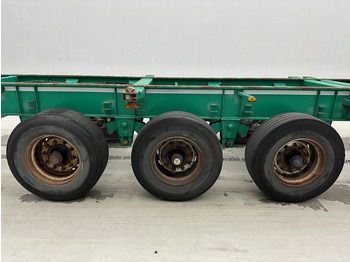 Semirimorchio portacontainer/ Caisse interchangeable Fruehauf Skelet 2 x 20-40 ft: foto 4