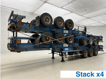 Semirimorchio portacontainer/ Caisse interchangeable FRUEHAUF