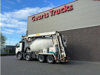Autobetoniera Volvo FM 410 8X4 + STETTER 9 M3 MIXER/MISCHER + THEAM 15 M TRANSPORTBAND/BELT: foto 3
