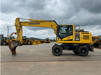 Escavatore gommato KOMATSU PW180