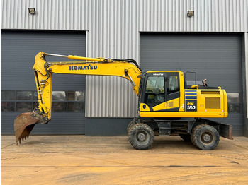 Escavatore gommato KOMATSU PW180