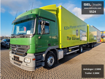 Autocarro furgonato Mercedes-Benz Actros 1841 / Retarder/ Heizung für Blumen /Ldbw: foto 1