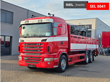 Camion con gru SCANIA R 400